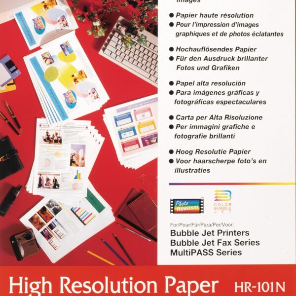 CANON Papier High Resol. 105g A4 HR101A4 Bubble-Jet 200 Blatt