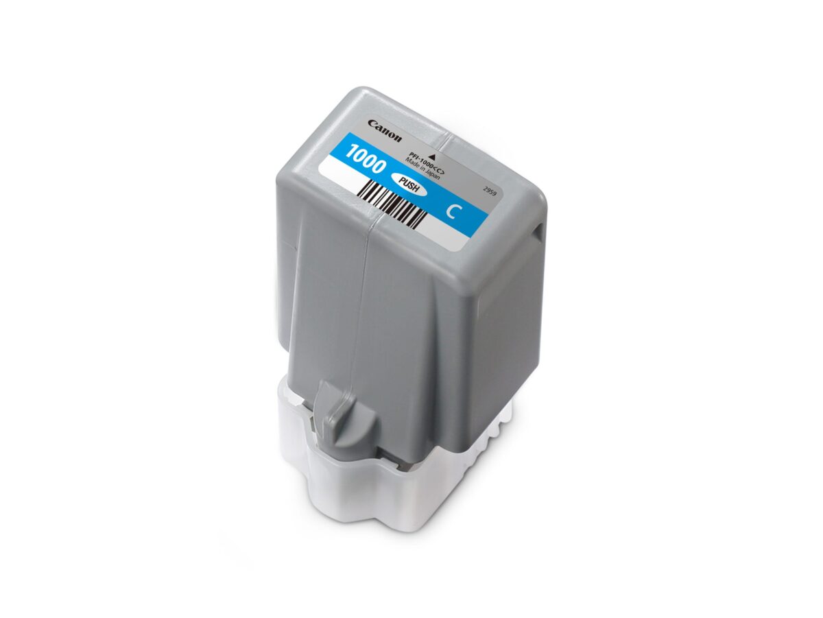 CANON Tintenpatrone cyan PFI-1000 iPF PRO-1000 80ml – Hochwertig & günstig bei ShopDeca