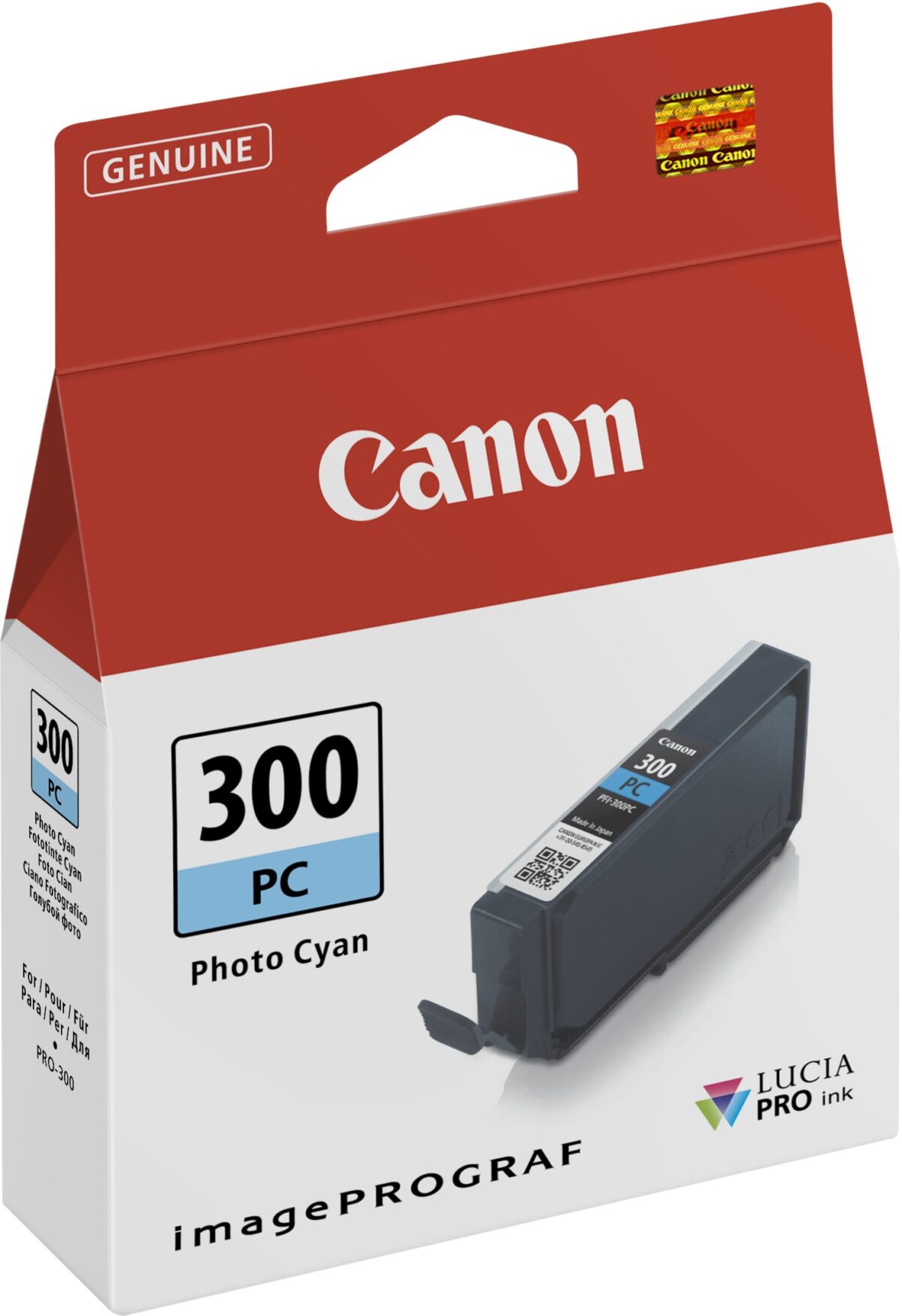 CANON Tintenpatrone photo cyan PFI-300PC iPF PRO-300 14.4ml – Hochwertig & günstig bei ShopDeca