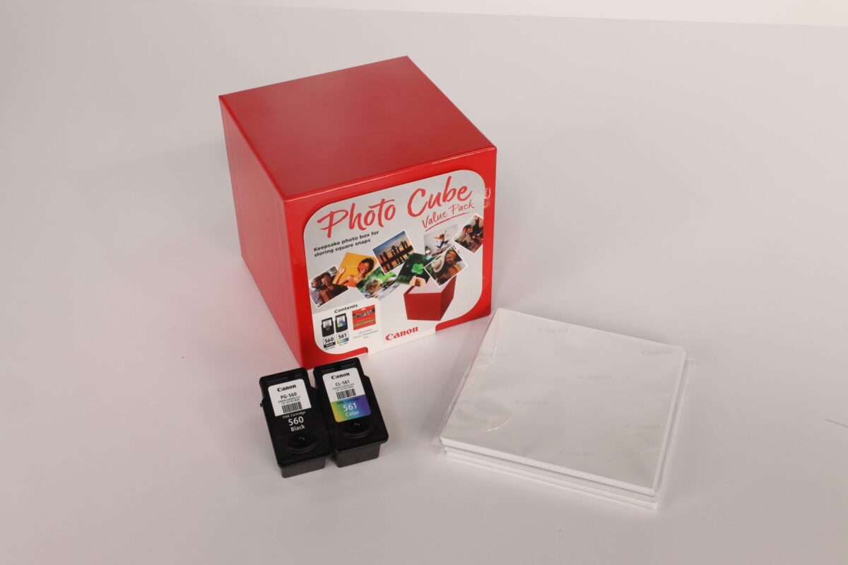 CANON Photo Cube Value Pack CMYBK PGCL560/1 PIXMA TS5350 5x5 PP-201 40Bl. – Hochwertig & günstig bei ShopDeca