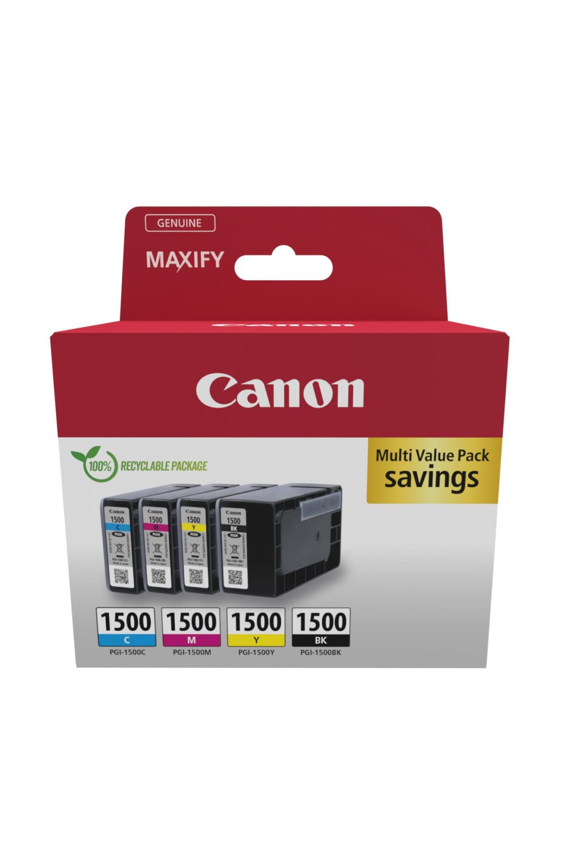 CANON Multipack Tinte BKCMY PGI-1500 MAXIFY MB2050/MB2350 25.9ml – Hochwertig & günstig bei ShopDeca