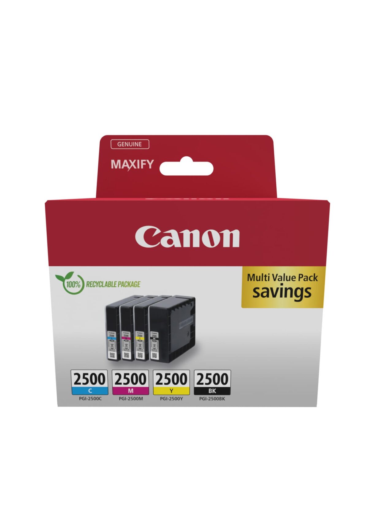 CANON Multipack Tinte BKCMY PGI-2500 MAXIFY MB5050/5350 57.9ml – Hochwertig & günstig bei ShopDeca