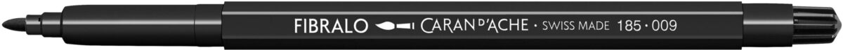 CARAN D'ACHE Fasermalstift Fibralo 185.009 schwarz – Hochwertig & günstig bei ShopDeca