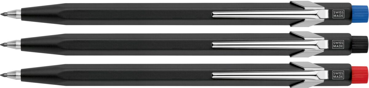 CARAN D'ACHE Druckbleistift Fixpencil 22 22.288 schwarz, Knopf assort. 2mm – Hochwertig & günstig bei ShopDeca