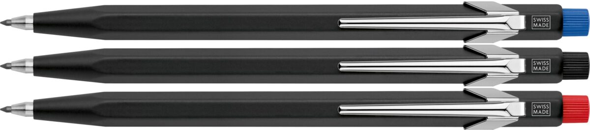 CARAN D'ACHE Druckbleistift Fixpencil 3 3.288 schwarz, Knopf assort. 3mm – Hochwertig & günstig bei ShopDeca