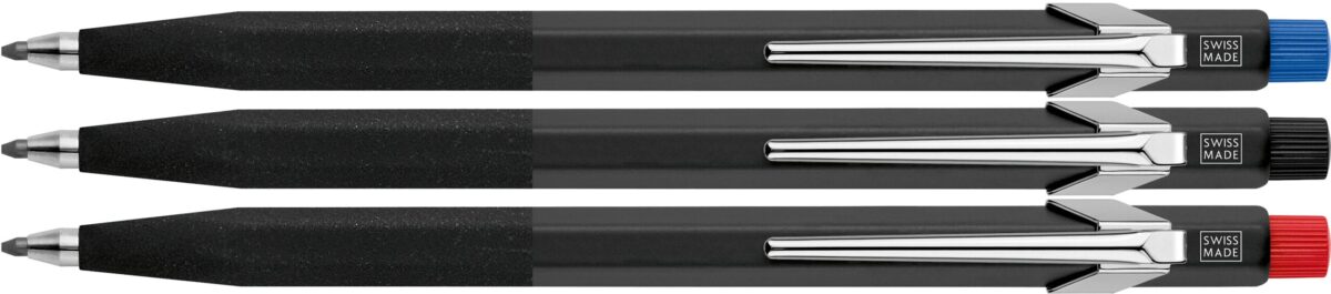 CARAN D'ACHE Minenhalter Fixpencil 3.289 schwarz, Knopf assort. 3mm – Hochwertig & günstig bei ShopDeca