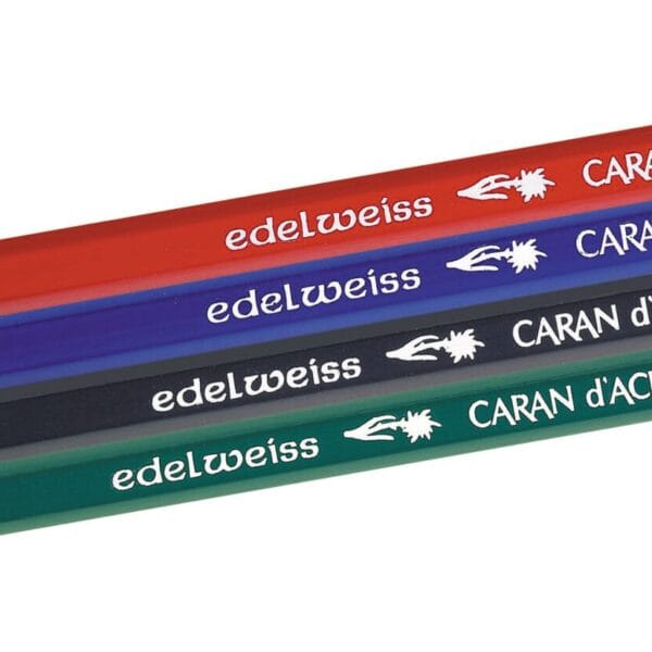 CARAN D'ACHE Bleistift 341 2.25mm 341.371 grau, 4 Stück