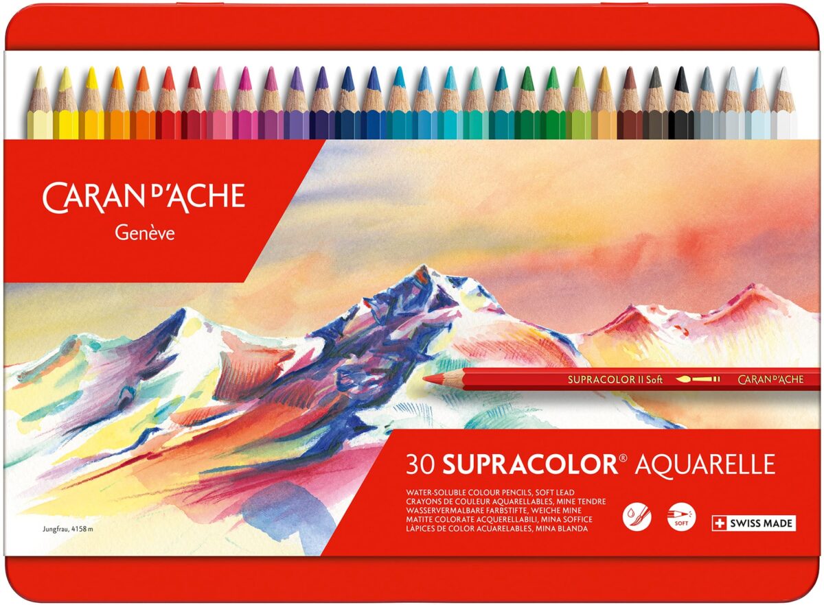 CARAN D'ACHE Farbstifte Supracolor 3,8mm 3888.330 ass. in Metallsch. 30 Stück – Hochwertig & günstig bei ShopDeca