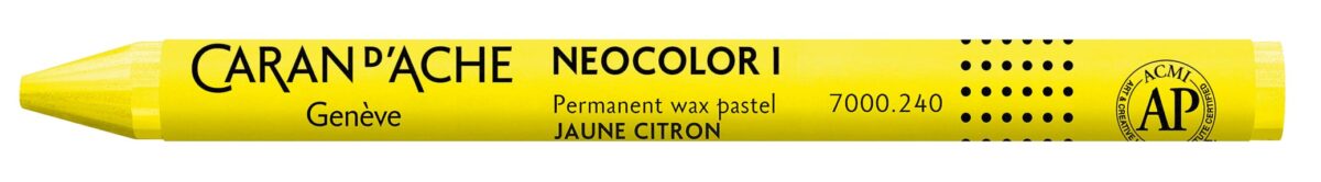CARAN D'ACHE Wachsmalkreide Neocolor 1 7000.240 zitronengelb – Hochwertig & günstig bei ShopDeca