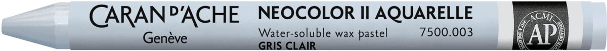 CARAN D'ACHE Wachsmalkreide Neocolor II 7500.003 hellgrau – Hochwertig & günstig bei ShopDeca