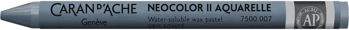 CARAN D'ACHE Wachsmalkreide Neocolor II 7500.007 dunkelgrau – Hochwertig & günstig bei ShopDeca