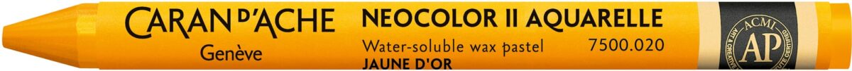 CARAN D'ACHE Wachsmalkreide Neocolor II 7500.020 goldgelb – Hochwertig & günstig bei ShopDeca