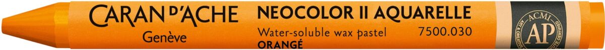 CARAN D'ACHE Wachsmalkreide Neocolor II 7500.030 orange – Hochwertig & günstig bei ShopDeca
