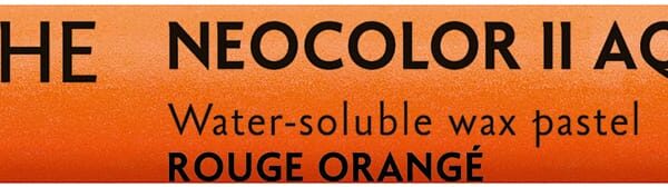 CARAN D'ACHE Wachsmalkreide Neocolor II 7500.050 rotorange