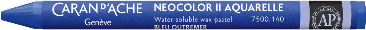 CARAN D'ACHE Wachsmalkreide Neocolor II 7500.140 ultramarin – Hochwertig & günstig bei ShopDeca