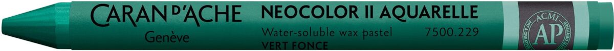 CARAN D'ACHE Wachsmalkreide Neocolor II 7500.229 dunkelgrün – Hochwertig & günstig bei ShopDeca