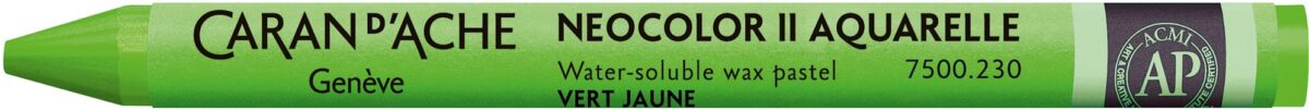 CARAN D'ACHE Wachsmalkreide Neocolor II 7500.230 gelbgrün – Hochwertig & günstig bei ShopDeca