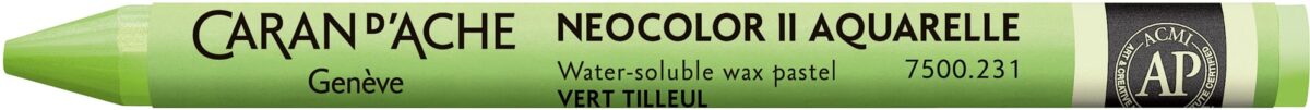 CARAN D'ACHE Wachsmalkreide Neocolor II 7500.231 lindengrün – Hochwertig & günstig bei ShopDeca
