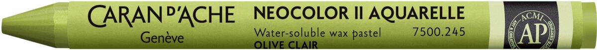 CARAN D'ACHE Wachsmalkreide Neocolor II 7500.245 helloliv – Hochwertig & günstig bei ShopDeca