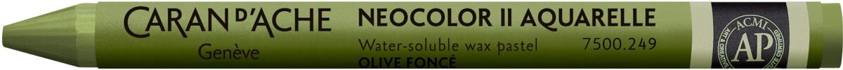 CARAN D'ACHE Wachsmalkreide Neocolor II 7500.249 dunkeloliv – Hochwertig & günstig bei ShopDeca