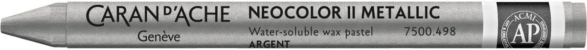 CARAN D'ACHE Wachsmalkreide Neocolor II 7500.498 silber – Hochwertig & günstig bei ShopDeca