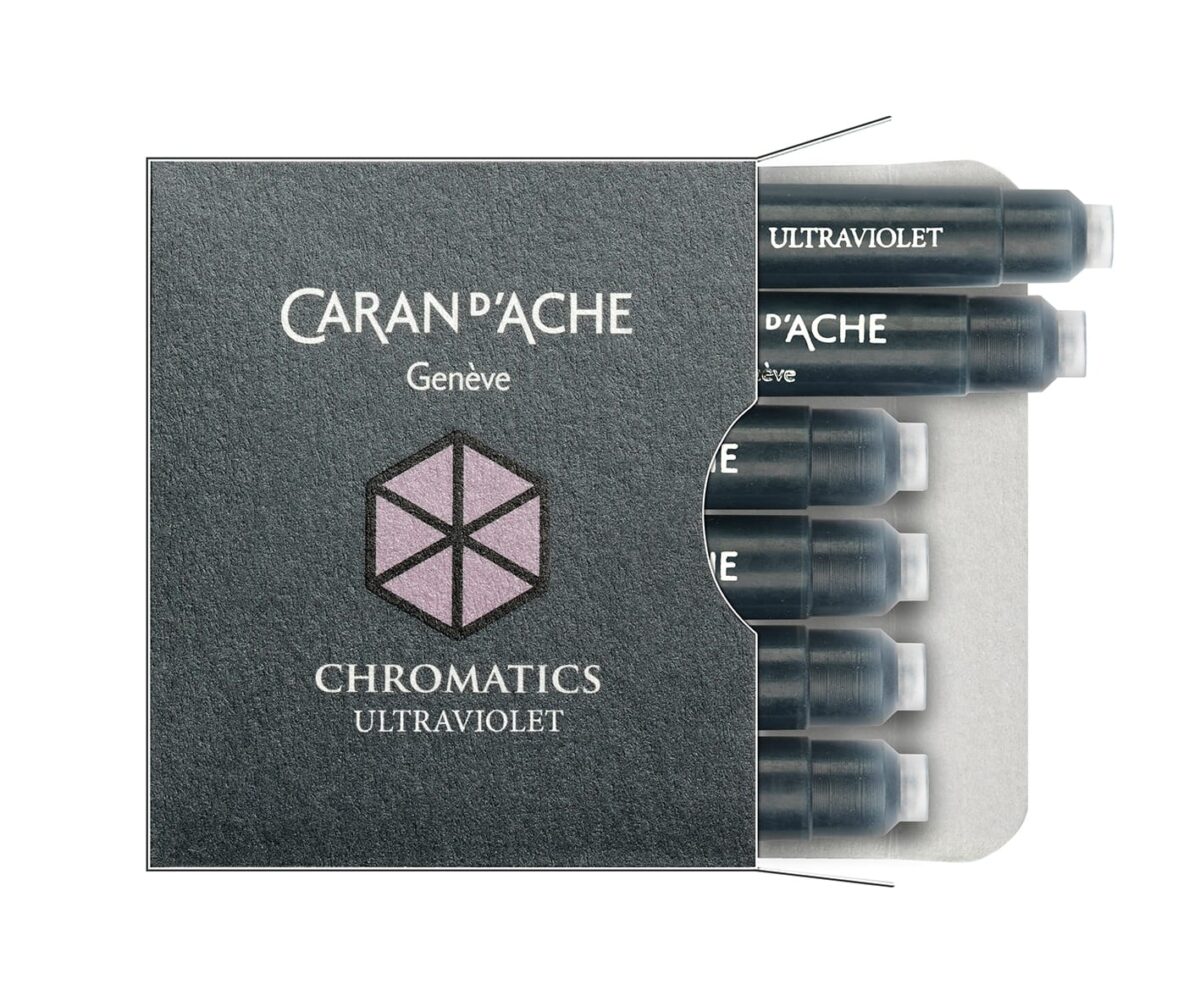 CARAN D'ACHE Tintenpatrone 8021.099 Ultraviolet 6 Stück – Hochwertig & günstig bei ShopDeca