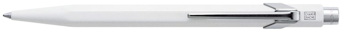 CARAN D'ACHE Kugelschreiber 849 Metall 849.001 weiss, refill, Schrift blau – Hochwertig & günstig bei ShopDeca