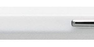 CARAN D'ACHE Kugelschreiber 849 Metall 849.001 weiss, refill, Schrift blau