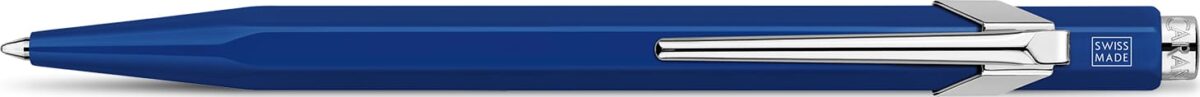 CARAN D'ACHE Kugelschreiber 849 Metall 849.160 blau, refill, Schrift blau – Hochwertig & günstig bei ShopDeca