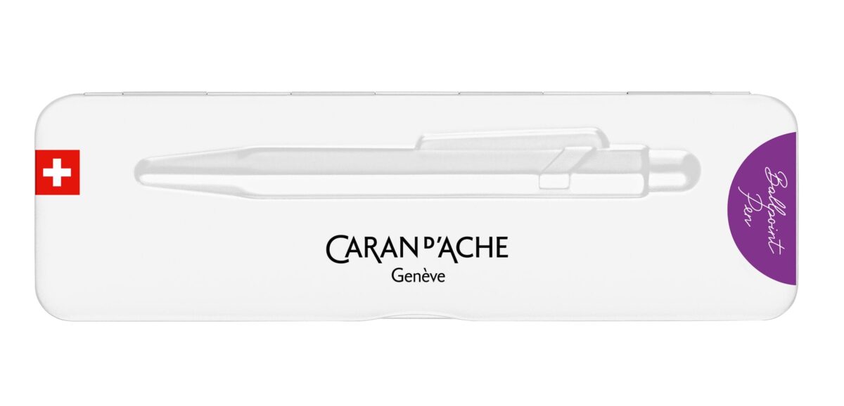 CARAN D'ACHE Kugelschreiber 849 Colormat-X 849.605 violet, Slimpack – Hochwertig & günstig bei ShopDeca