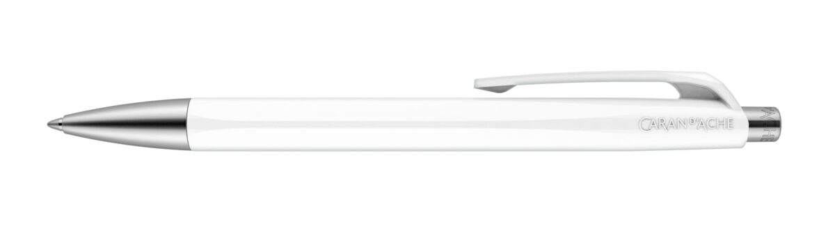 CARAN D'ACHE Kugelschreiber Infinite 888 888.001 weiss sechseckig – Hochwertig & günstig bei ShopDeca