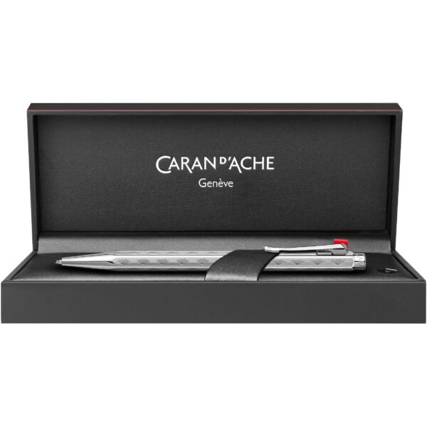 CARAN D'ACHE Kugelschreiber Ecridor Tressé 890.024 platiniert