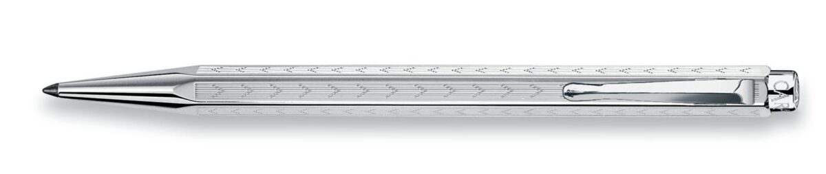 CARAN D'ACHE Kugelschreiber Ecridor Chevron 890.296 rhodiniert – Hochwertig & günstig bei ShopDeca