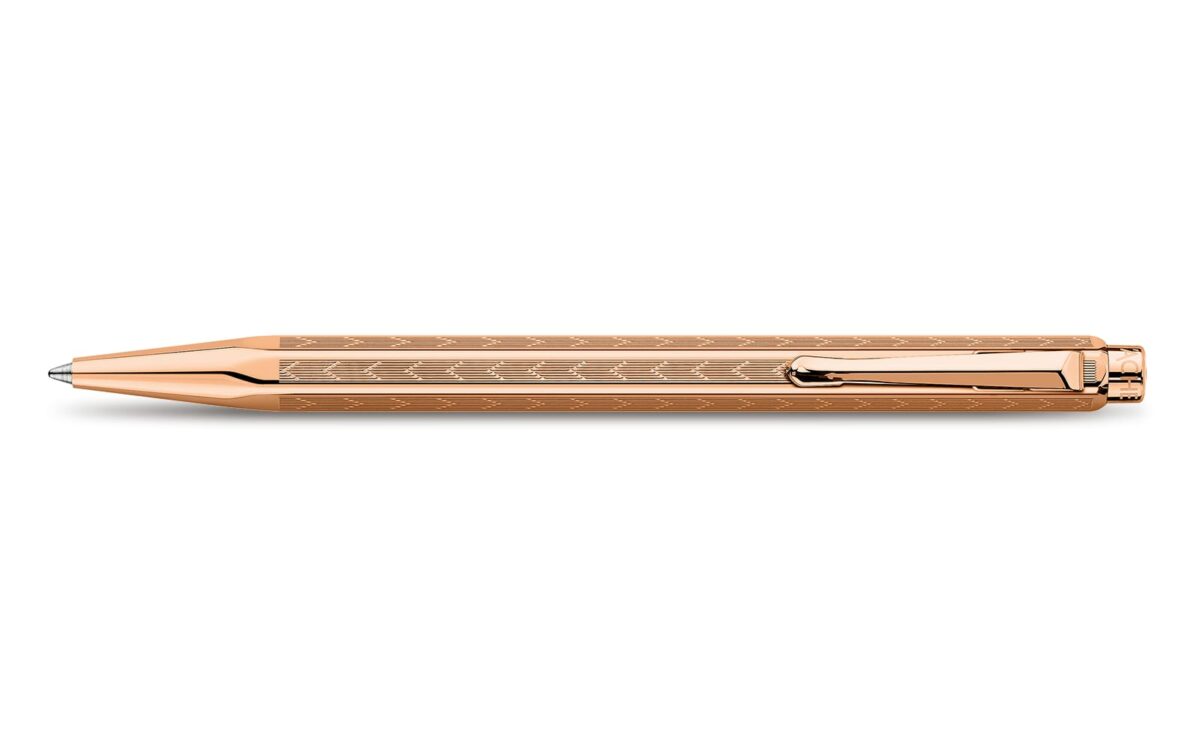 CARAN D'ACHE Kugelschreiber Ecridor Chevron 898.207 roségold – Hochwertig & günstig bei ShopDeca