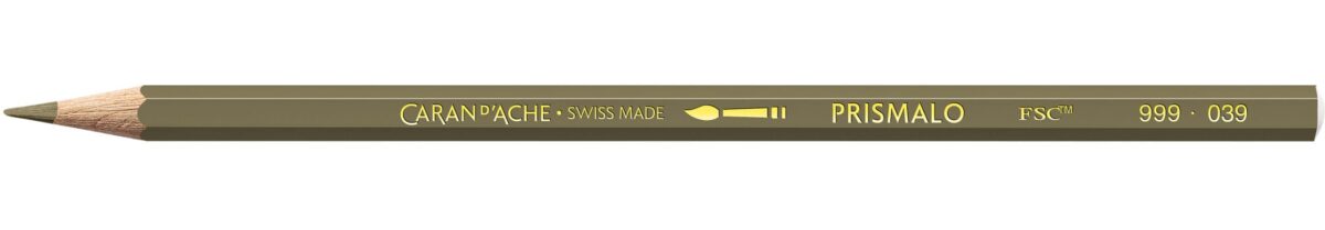 CARAN D'ACHE Farbstifte Prismalo 3mm 999.039 olivbraun – Hochwertig & günstig bei ShopDeca