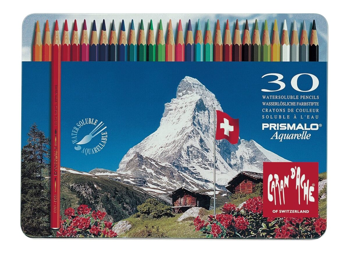 CARAN D'ACHE Farbstifte Prismalo 3mm 999.330 ass. in Metallsch. 30 Stück – Hochwertig & günstig bei ShopDeca