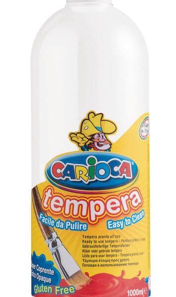 CARIOCA Temperafarben 1000ml 3383 weiss