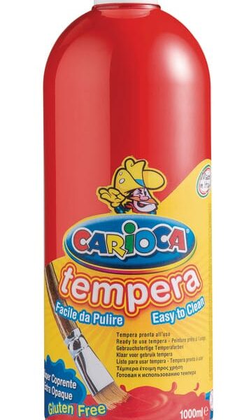 CARIOCA Temperafarben 1000ml 3388 rot