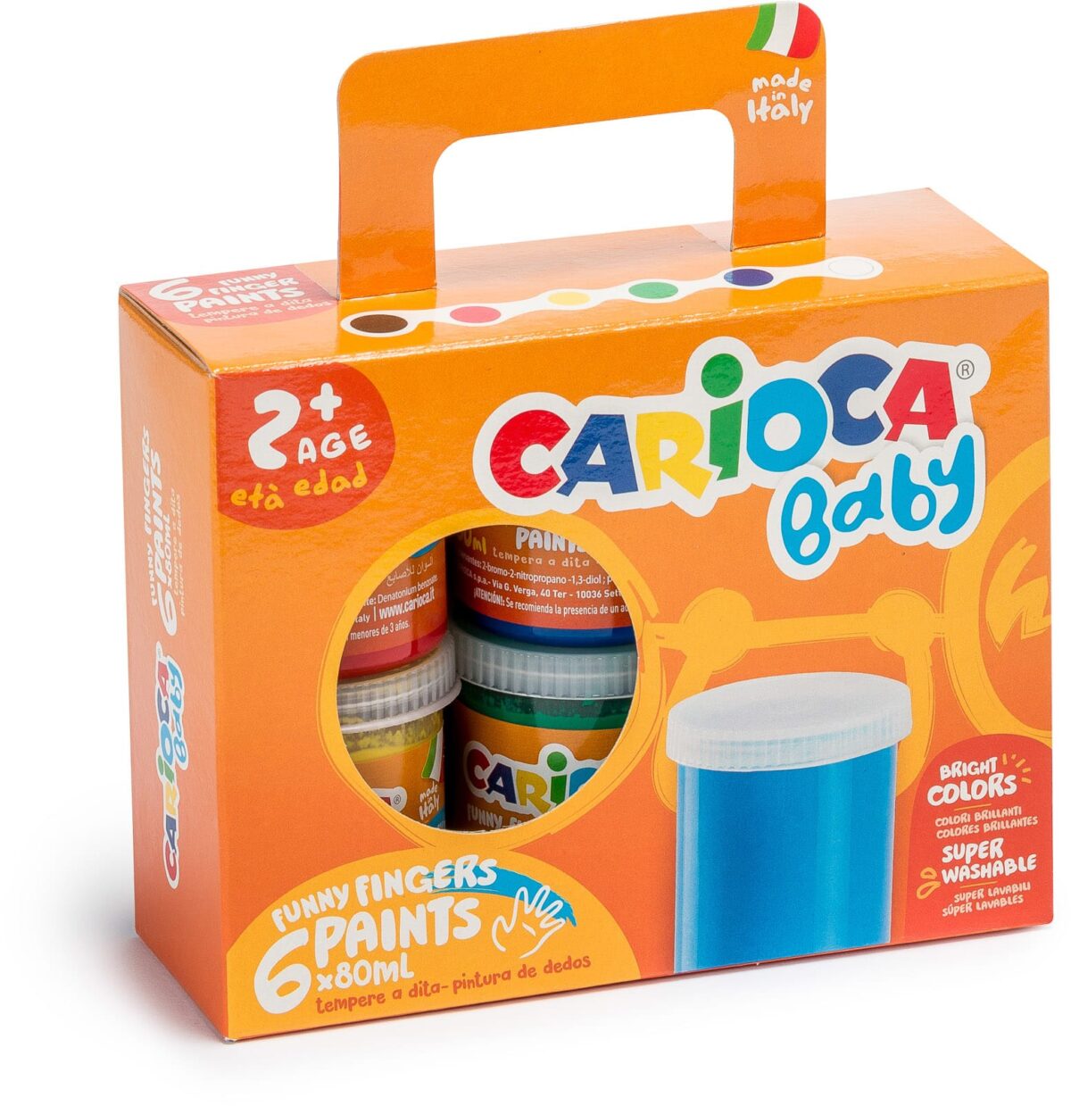 CARIOCA Fingermalfarben Baby E-6ass KO032 80ml – Hochwertig & günstig bei ShopDeca