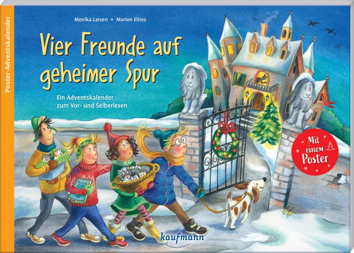 CARLSEN Adventskalender 31815 4 Freunde auf geheimer Spur – Hochwertig & günstig bei ShopDeca