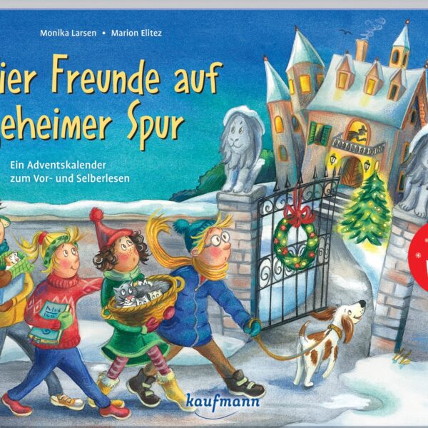 CARLSEN Adventskalender 31815 4 Freunde auf geheimer Spur