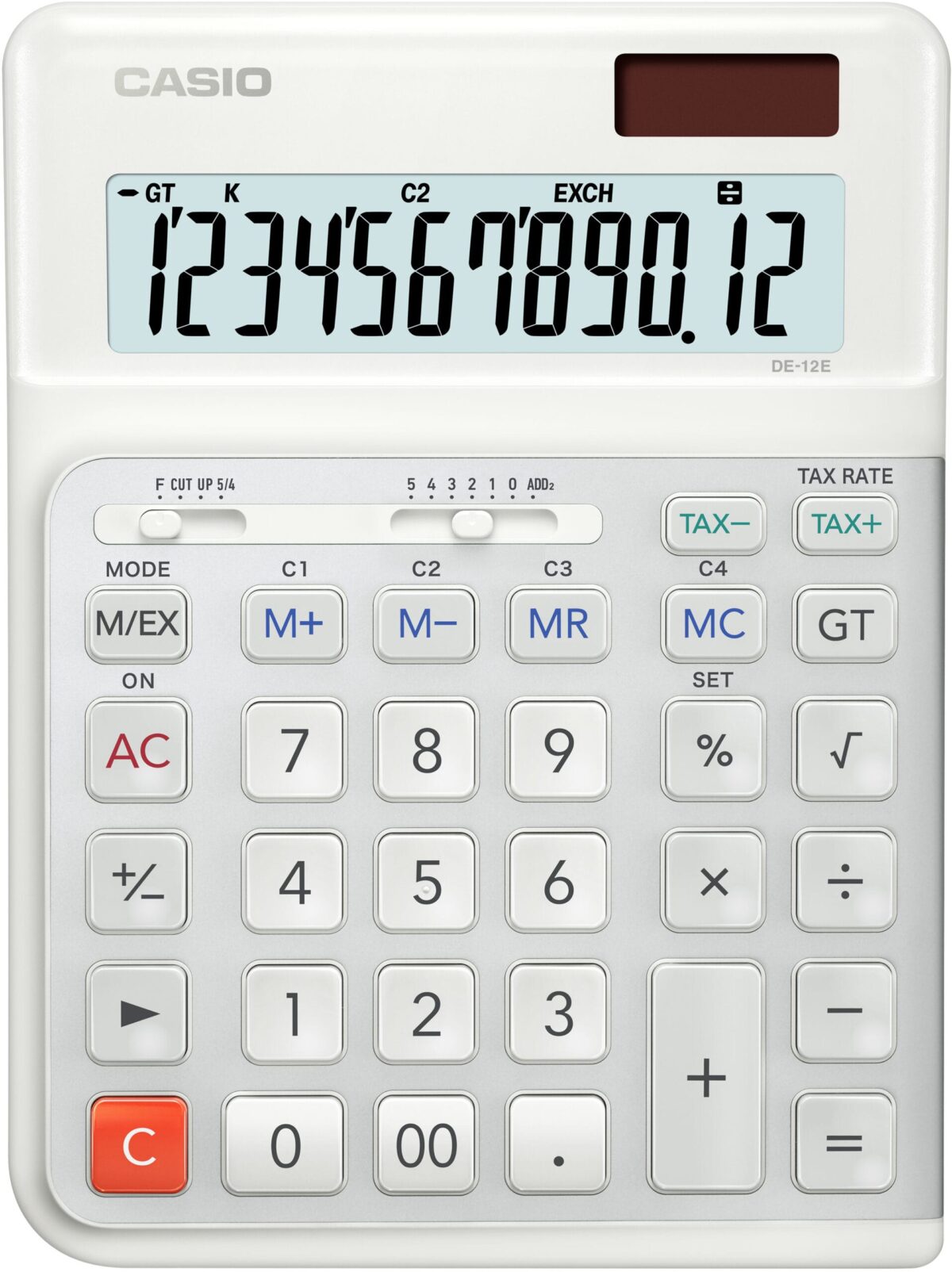 CASIO Tischrechner DE-12E-WE weiss – Hochwertig & günstig bei ShopDeca