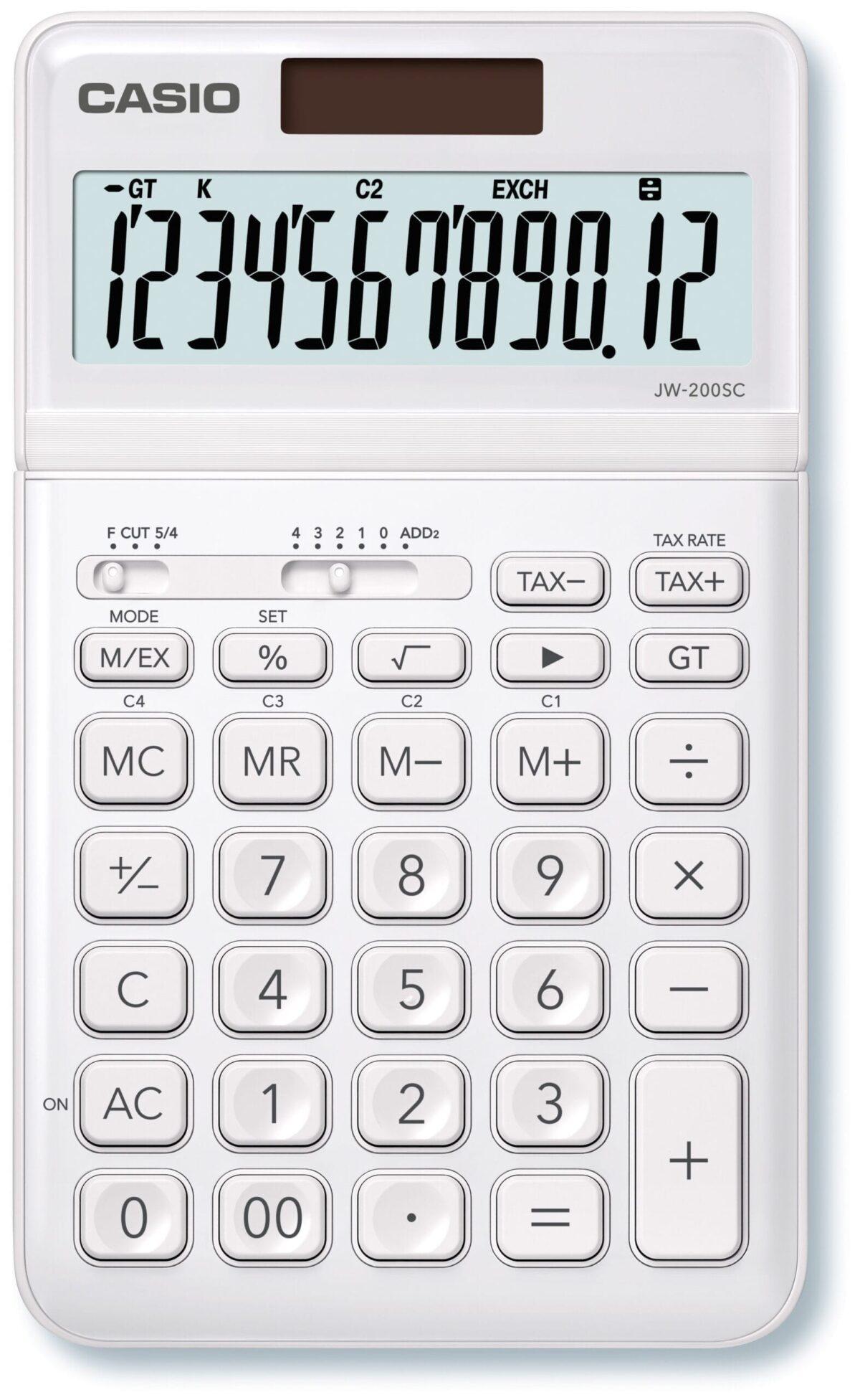 CASIO Tischrechner JW200SCWE 12-stellig weiss – Hochwertig & günstig bei ShopDeca