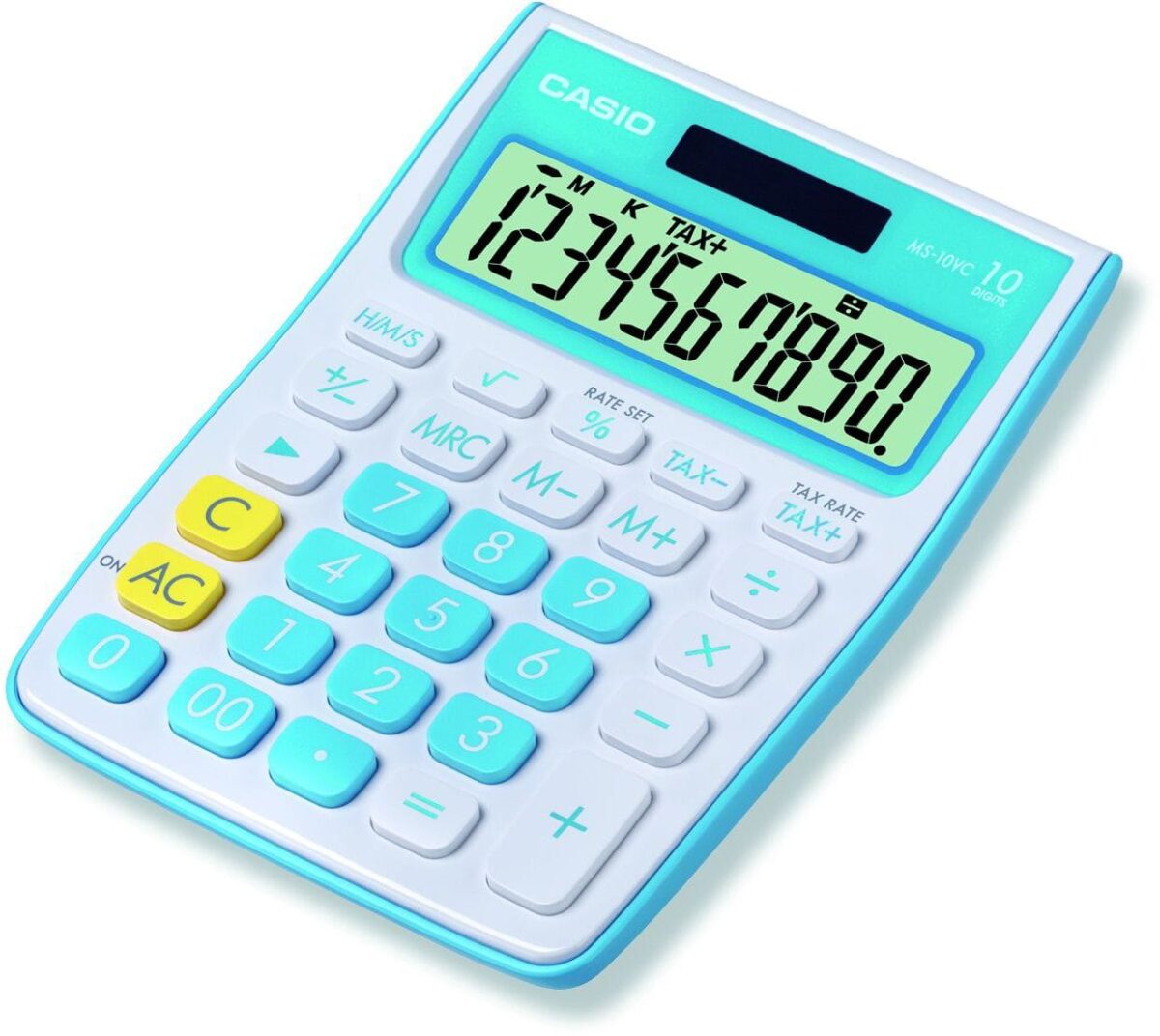 CASIO Tischrechner MS-10VC-BU blau – Hochwertig & günstig bei ShopDeca