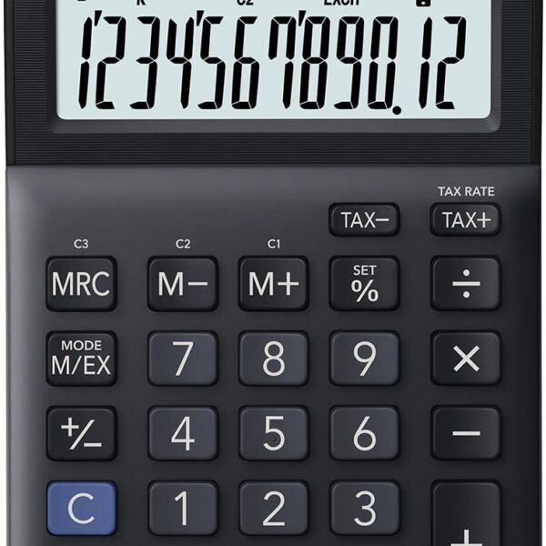 CASIO Tischrechner MS-20F schwarz