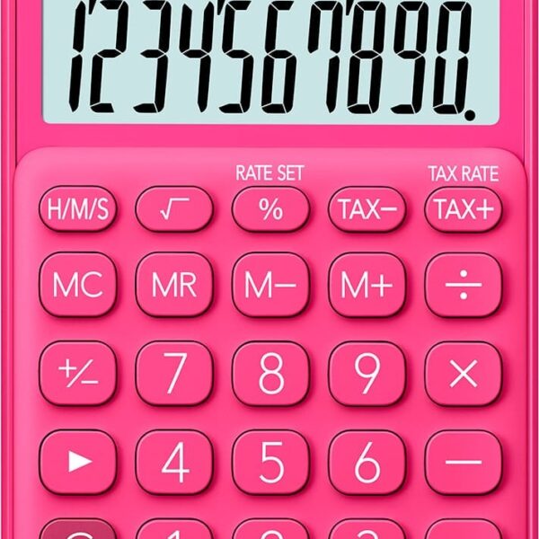 CASIO Taschenrechner SL310UCRD 10-stellig rot