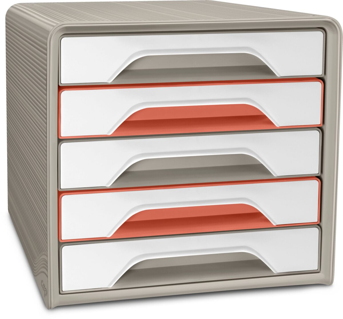 CEP Schubladenbox Smoov TerraNova 1071116391 5 Schubl.sand/terracotta/weiss – Hochwertig & günstig bei ShopDeca