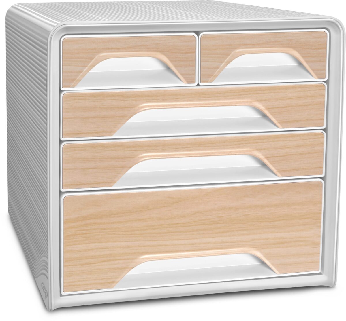 CEP Schubladenbox Smoove Silva 1072131021 5 Schubladen weiss/buche – Hochwertig & günstig bei ShopDeca