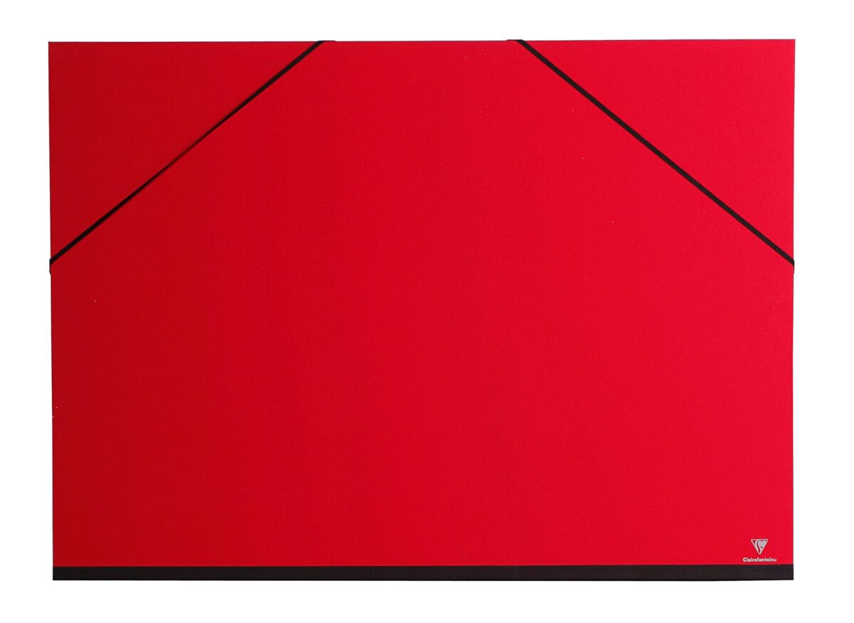 CLAIREFONTAINE Zeichenmappe A4+ 144605C rot – Hochwertig & günstig bei ShopDeca