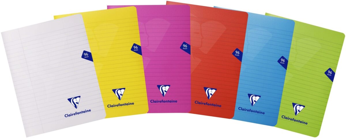 CLAIREFONTAINE Schulheft 170x220mm 303745C liniert ass. 48 Blatt – Hochwertig & günstig bei ShopDeca